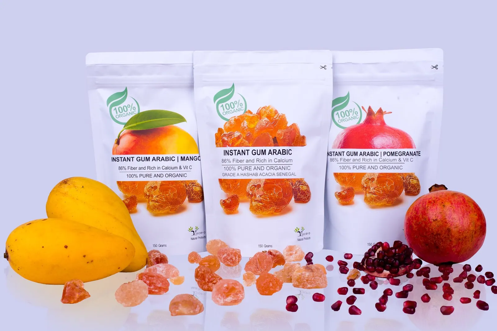 Gum Arabic with Pomegranate